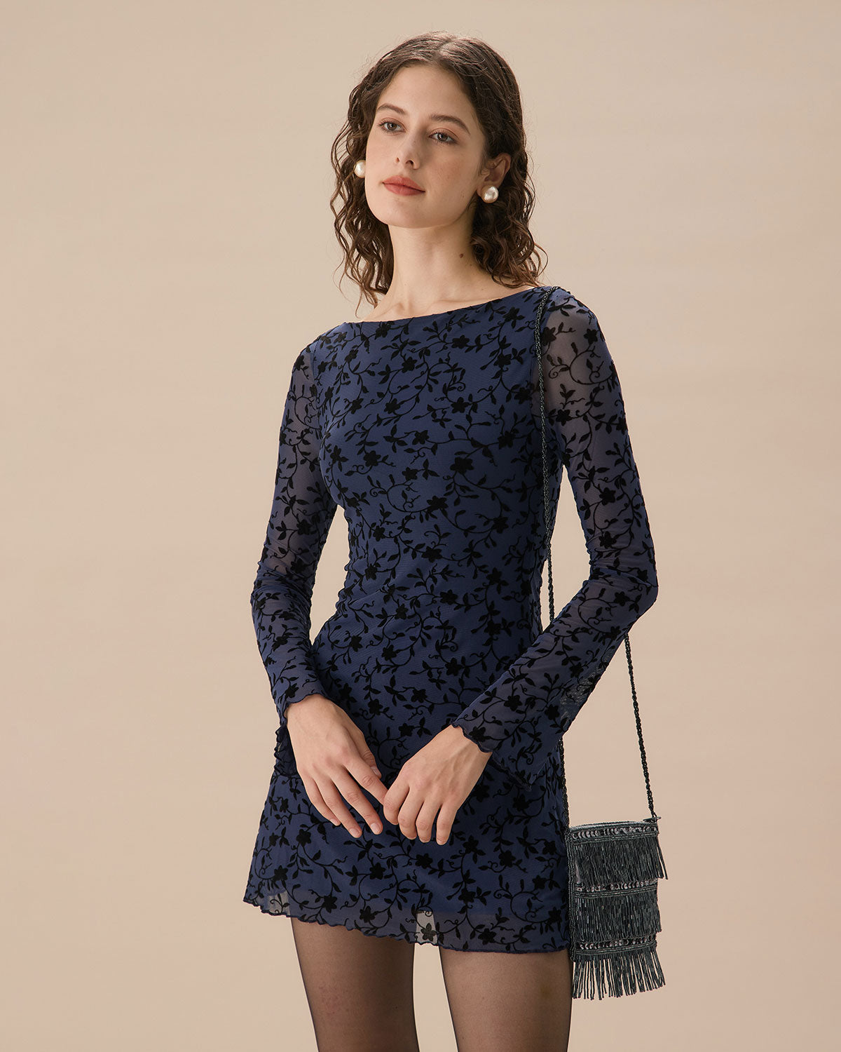 Mavi Floral Mini Dress by SIENA