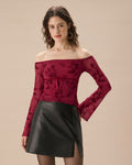 Kayk Floral Knit Top by SIENA