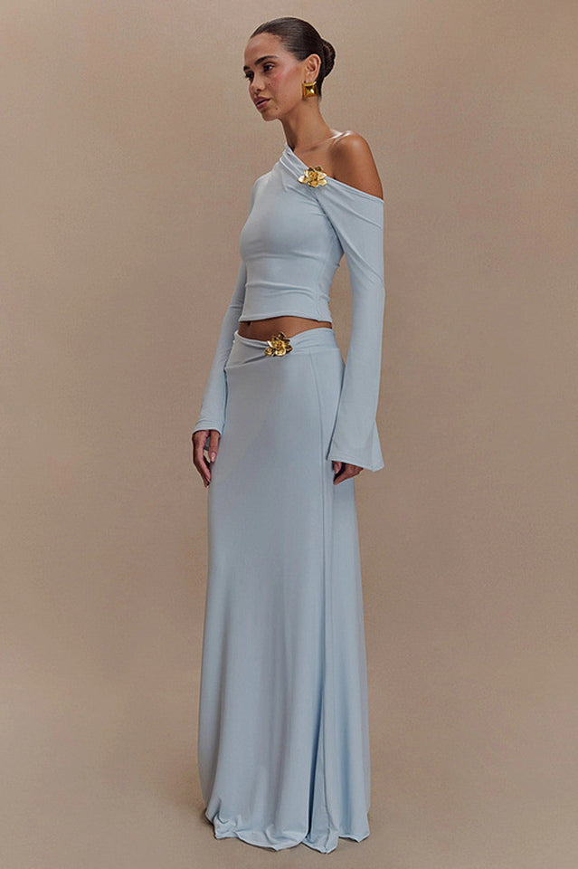 Ainsley Asymmetric Maxi Skirt Set by SIENA - image 17
