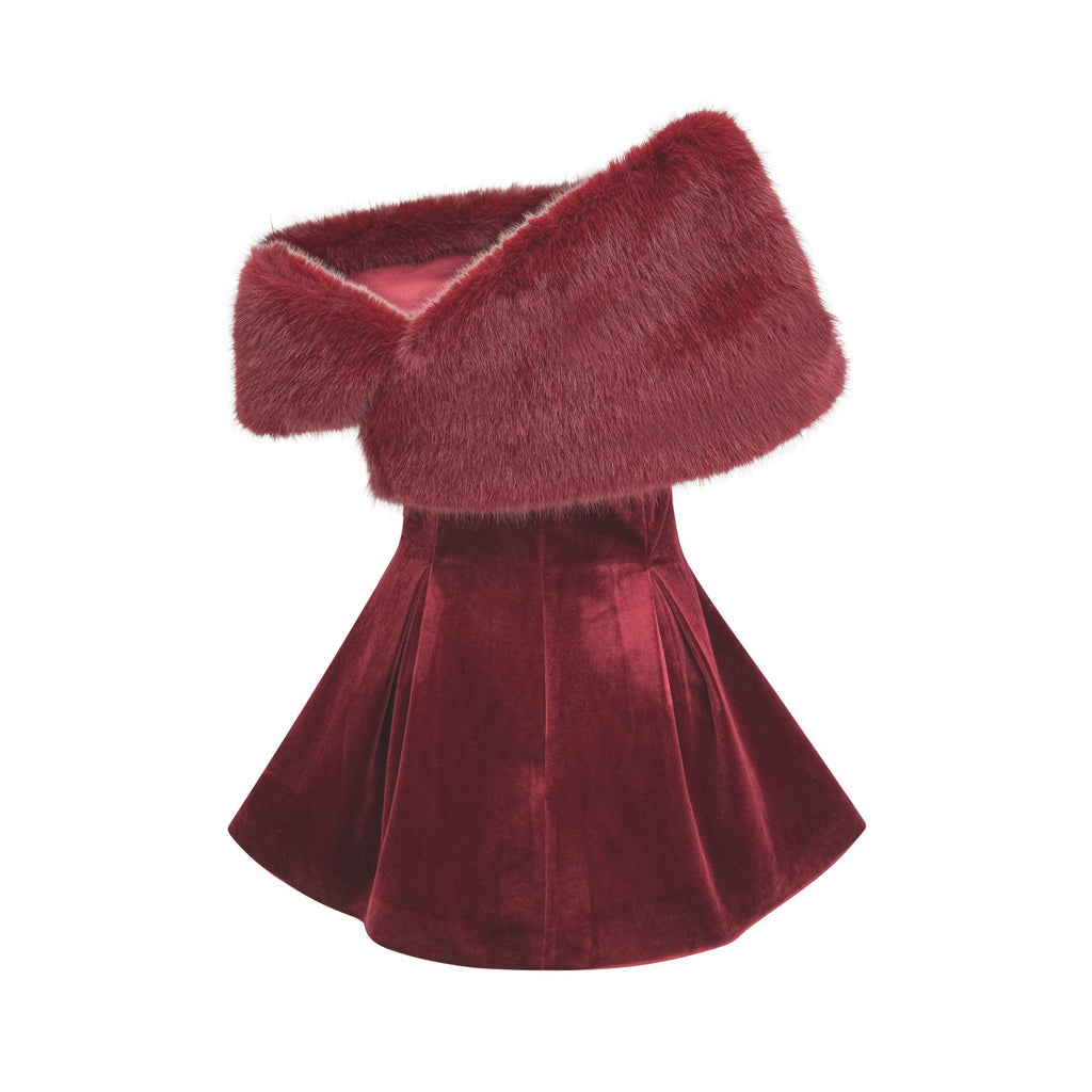 Wivika Velvet Mini Dress by SIENA - image 10
