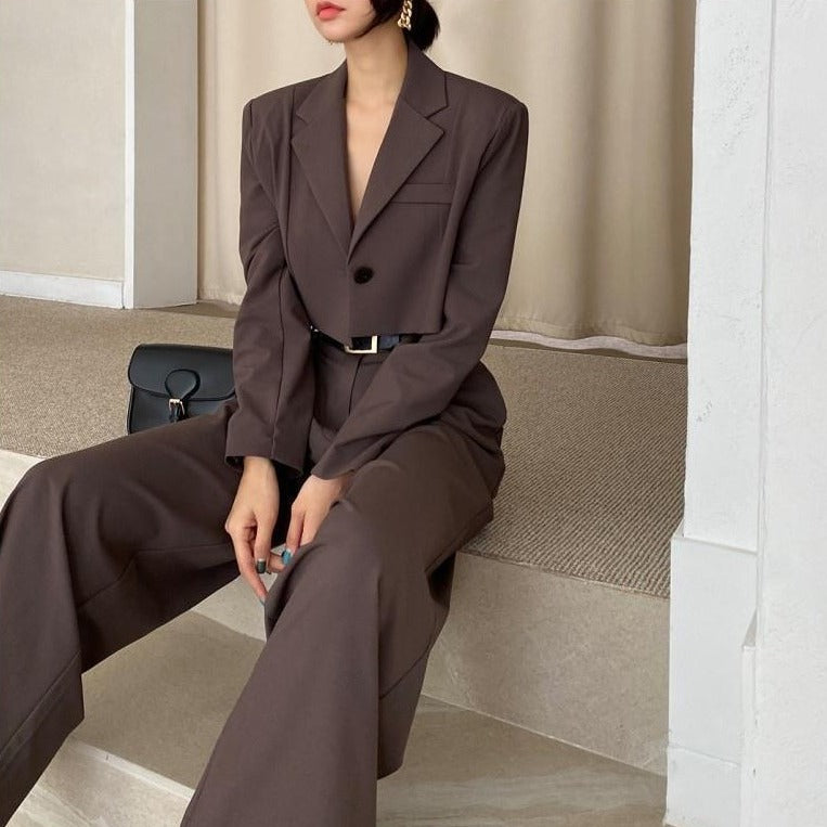 Klar Wide Leg Tailored Set by SIENA - image 4