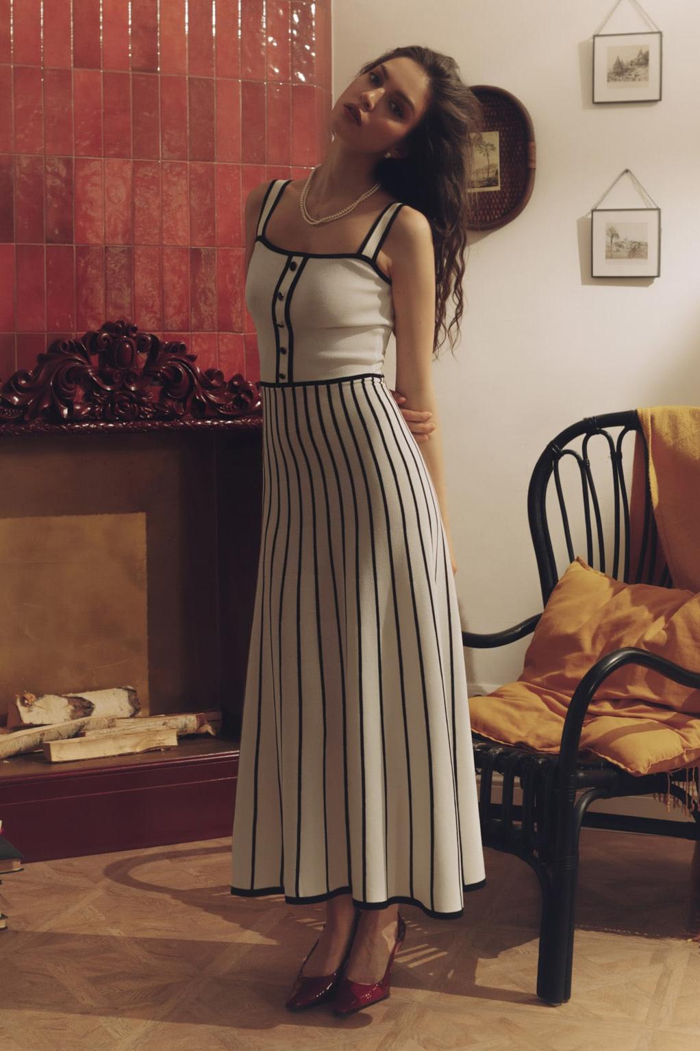 Pag Knit Midi Dress by SIENA