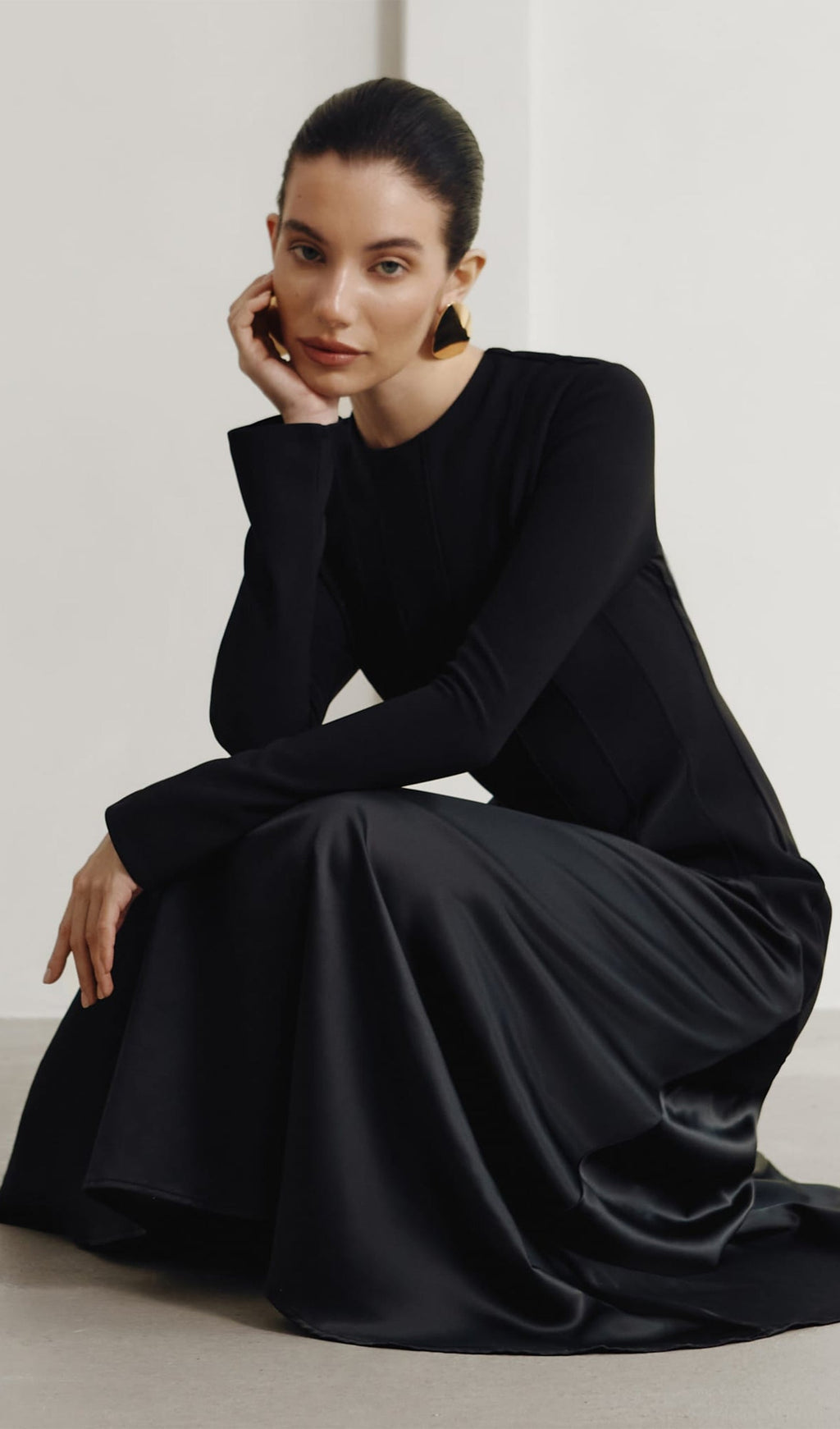Orme Satin Maxi Dress by SIENA - image 8