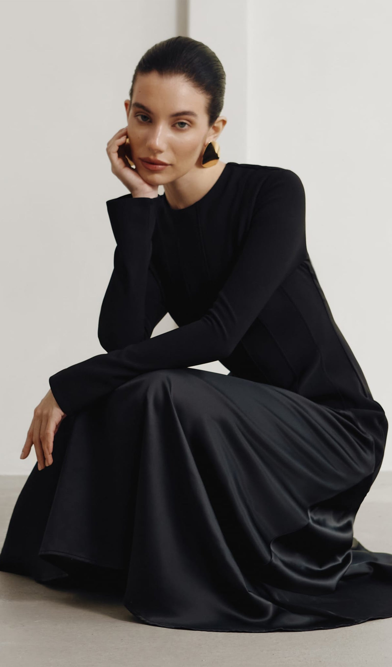 Orme Satin Maxi Dress by SIENA - image 8