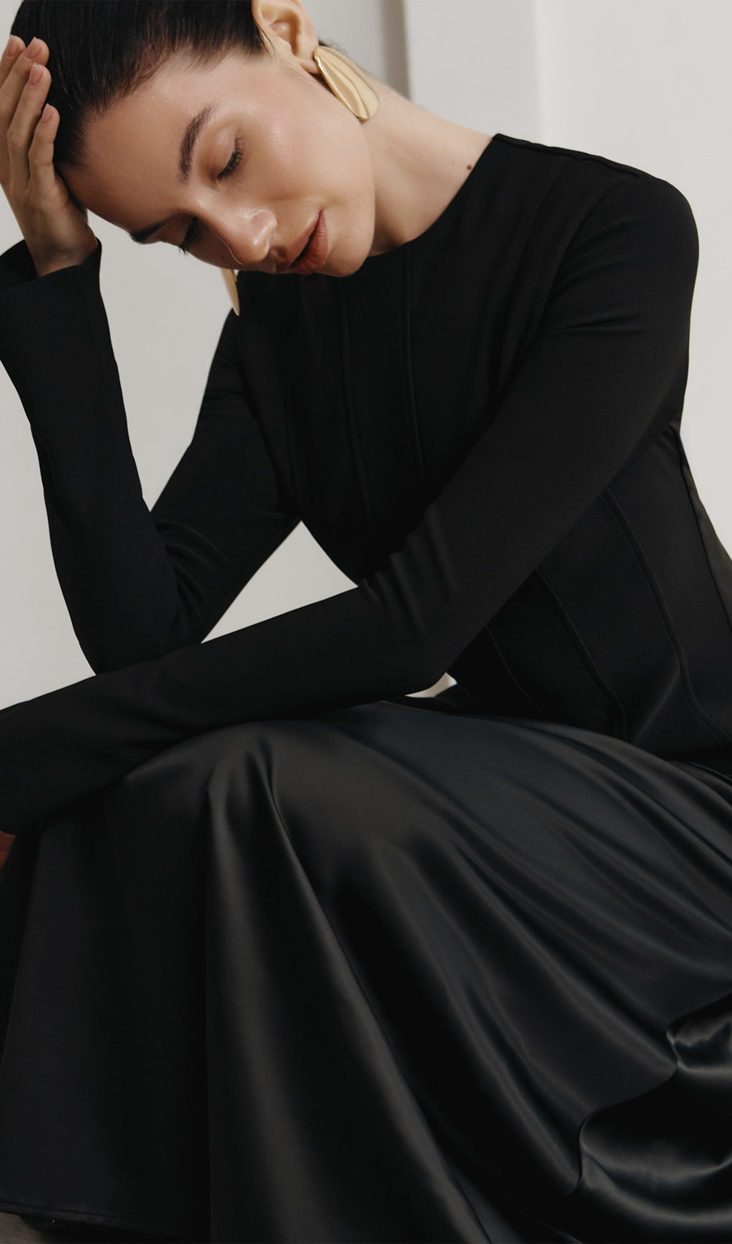 Orme Satin Maxi Dress by SIENA - image 9