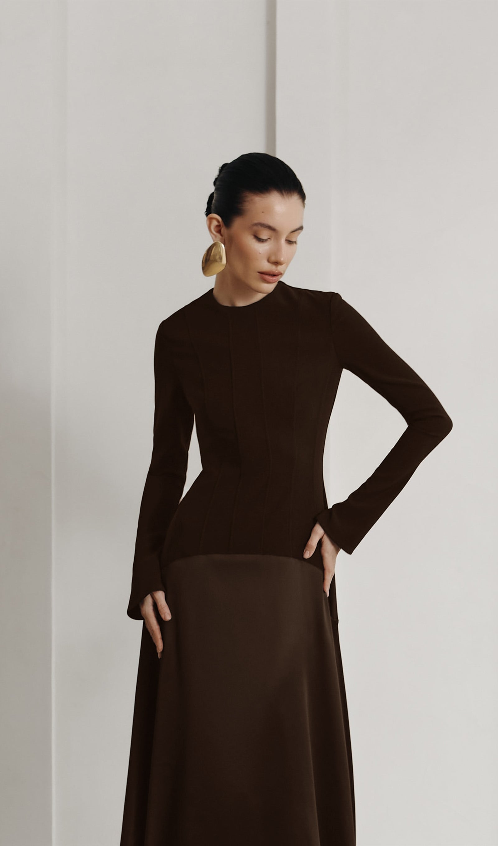 Orme Satin Maxi Dress by SIENA - image 13