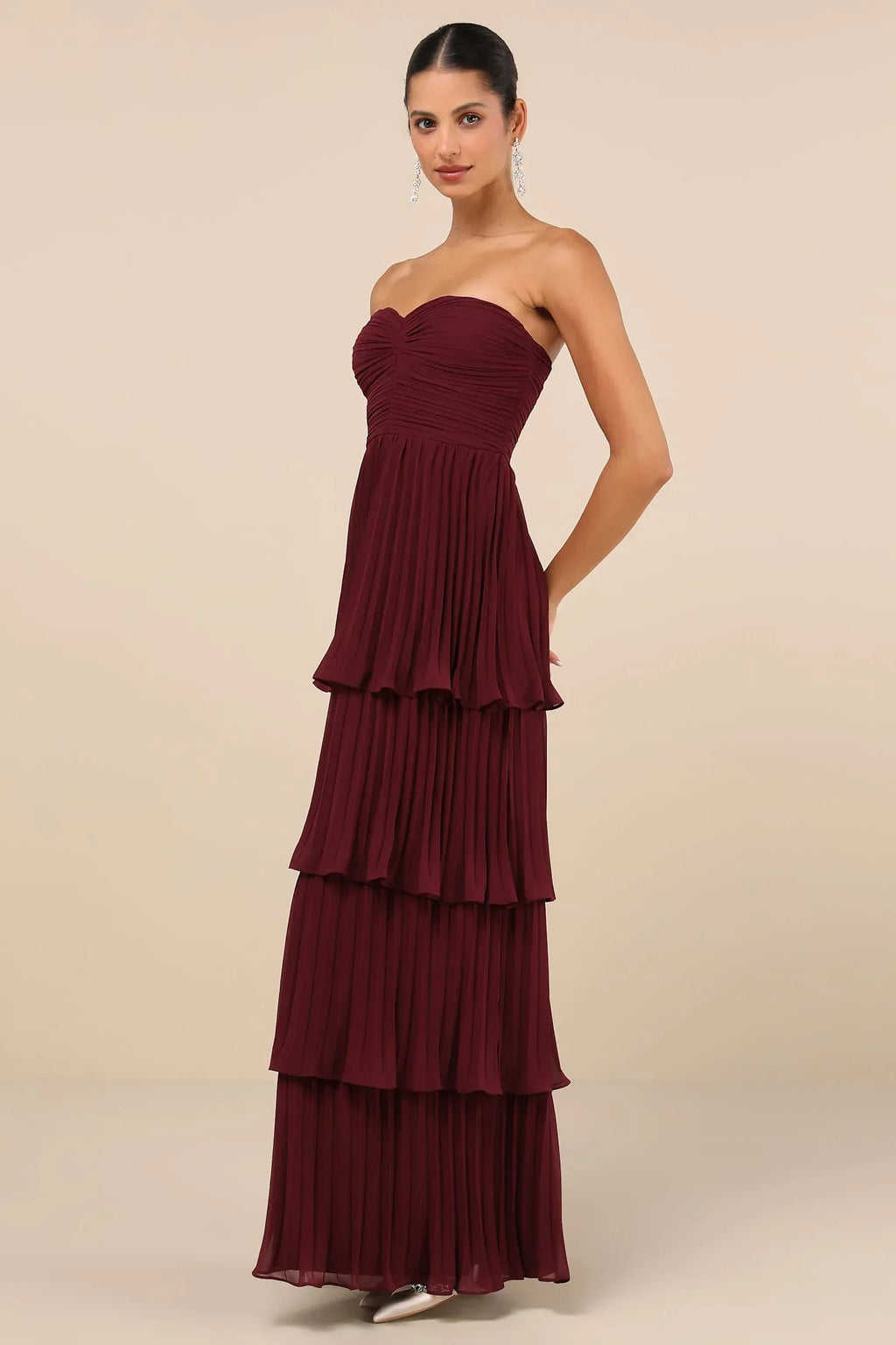 Erik Strapless Maxi Dress by SIENA - image 3