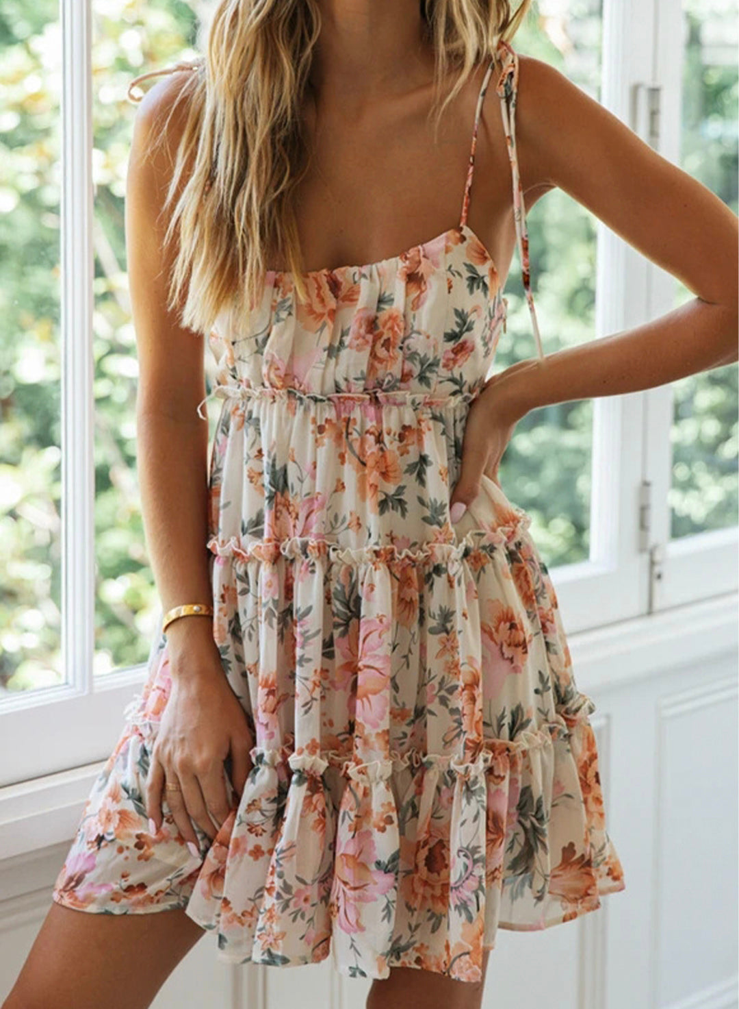 Amazing Floral Mini Dress by SIENA - image 6