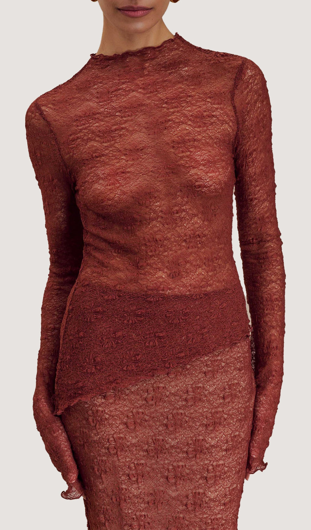 Transparan Lace Top by SIENA