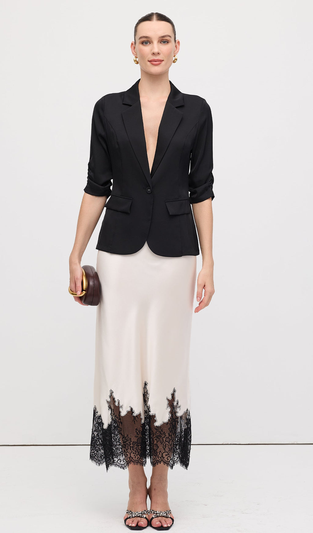 Lace Midi Skirt by SIENA - image 12
