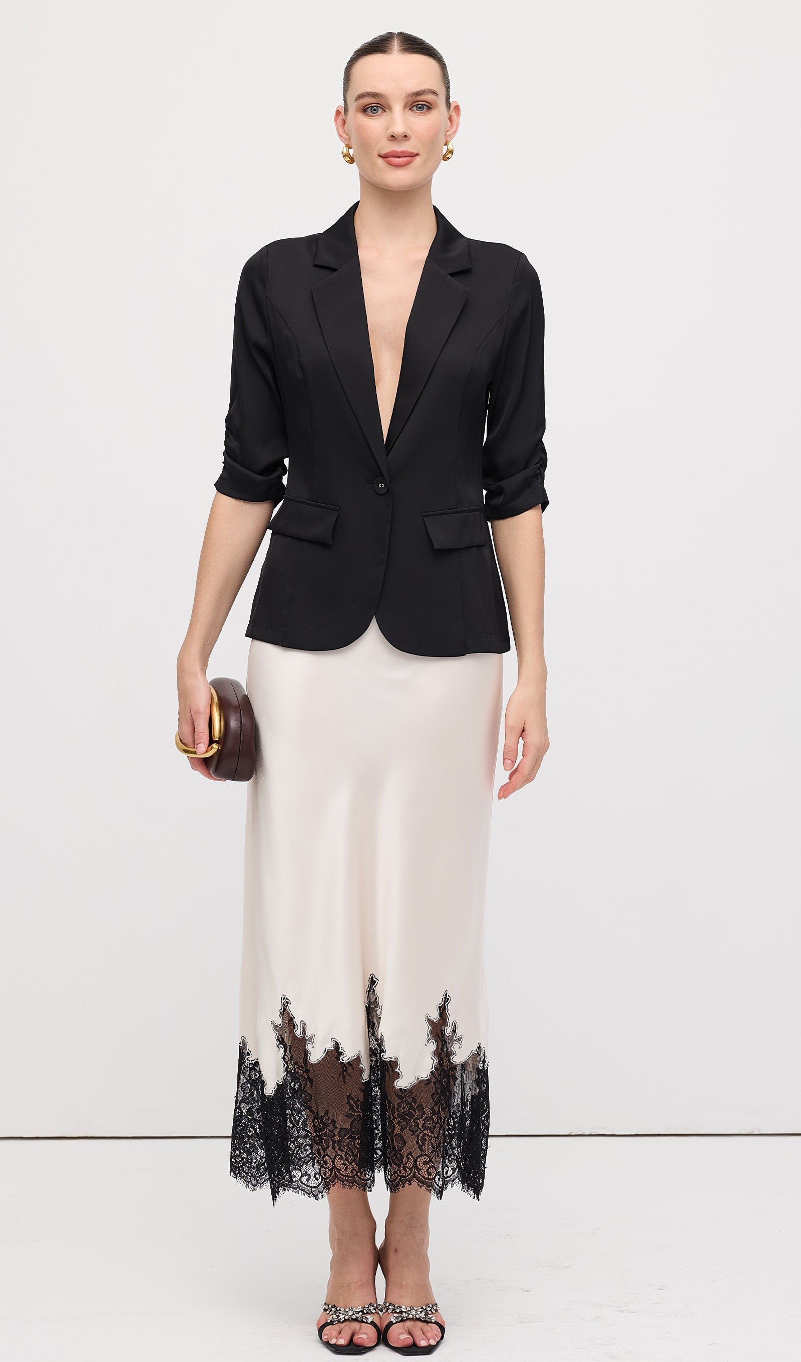 Lace Midi Skirt by SIENA - image 12