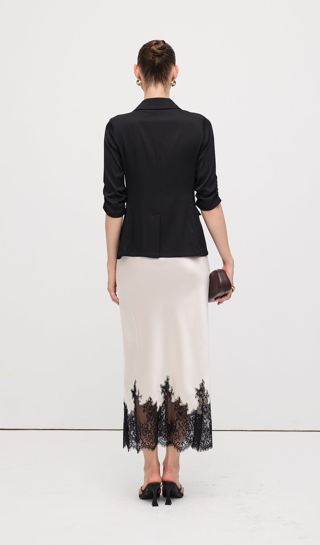 Lace Midi Skirt by SIENA - image 13