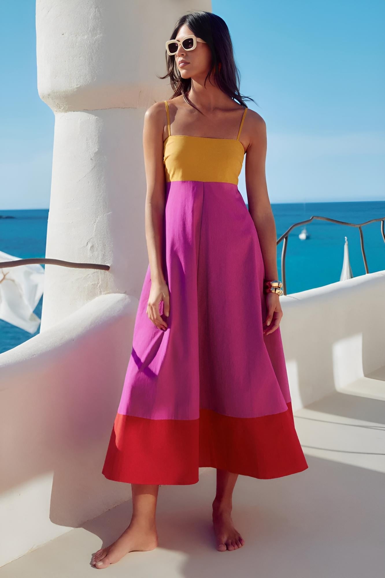 Renk Printed Midi Dress by SIENA - image 2