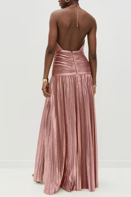 Thalia Halter Maxi Dress by SIENA - image 2