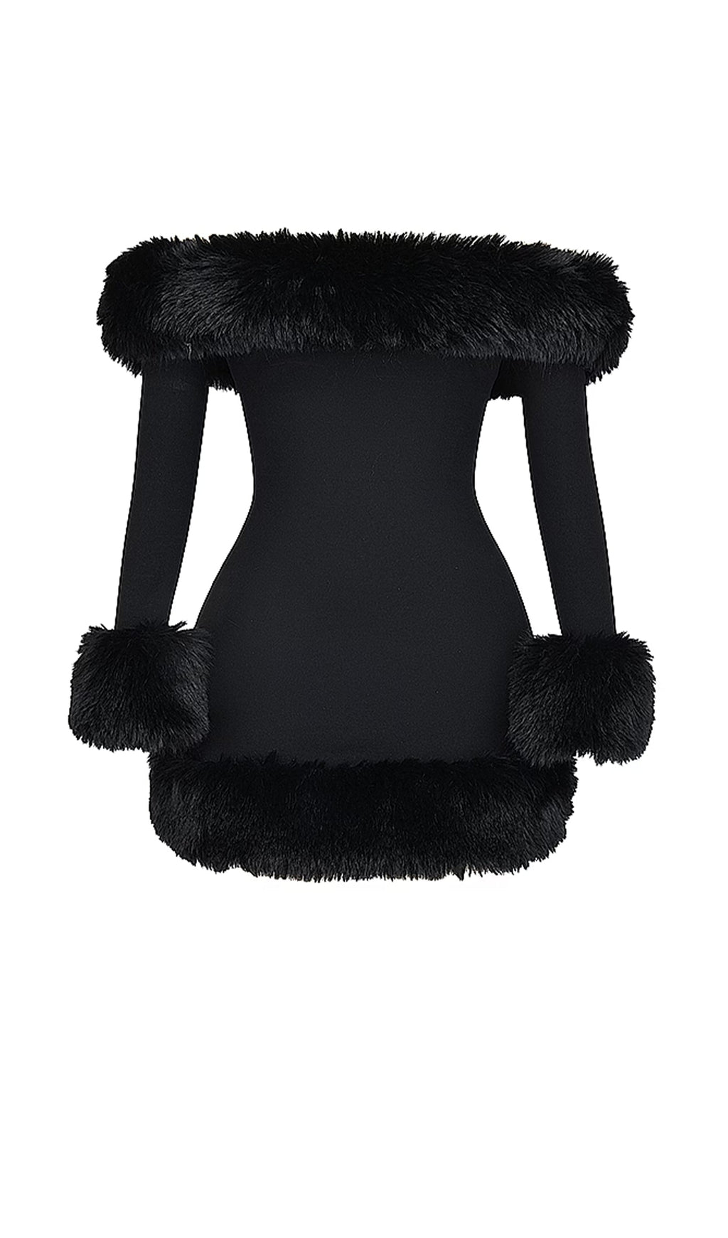 Madeleine Faux Fur Mini Dress by SIENA - image 13