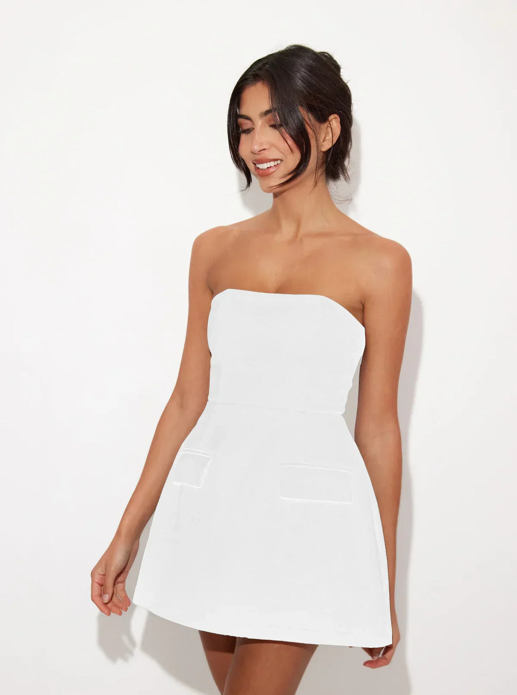 Straplez Strapless Dress by SIENA