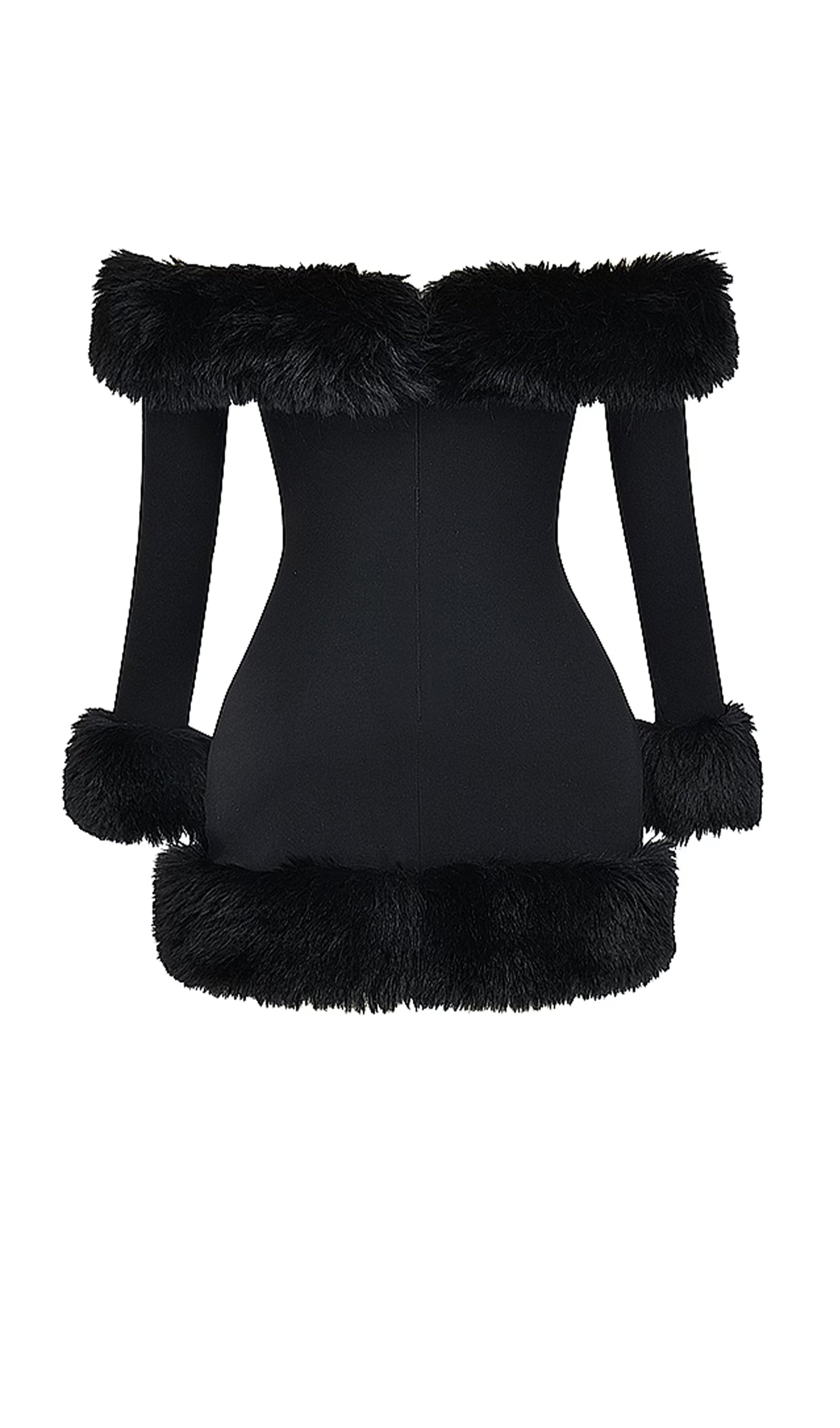Madeleine Faux Fur Mini Dress by SIENA - image 15