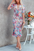 Floral Midi Dress by SIENA