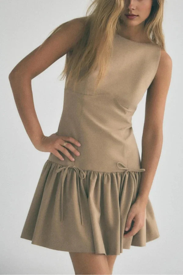Florence Bow Mini Dress by SIENA - image 2