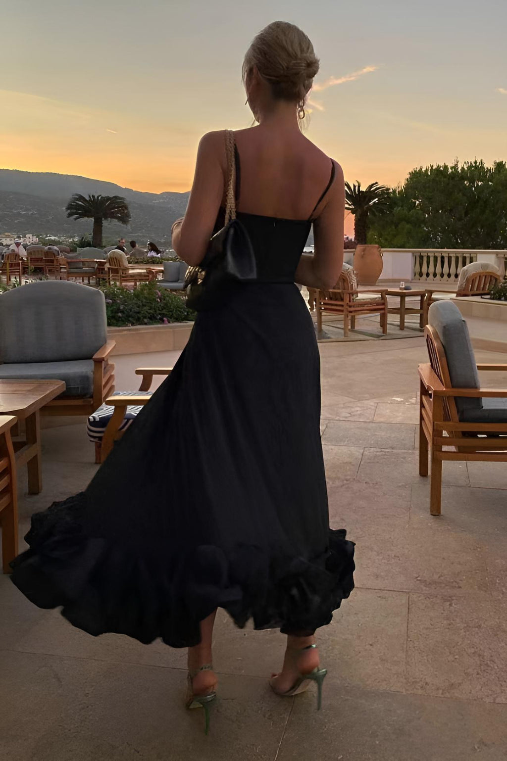 Flounce Corset Midi Dress by SIENA - image 13