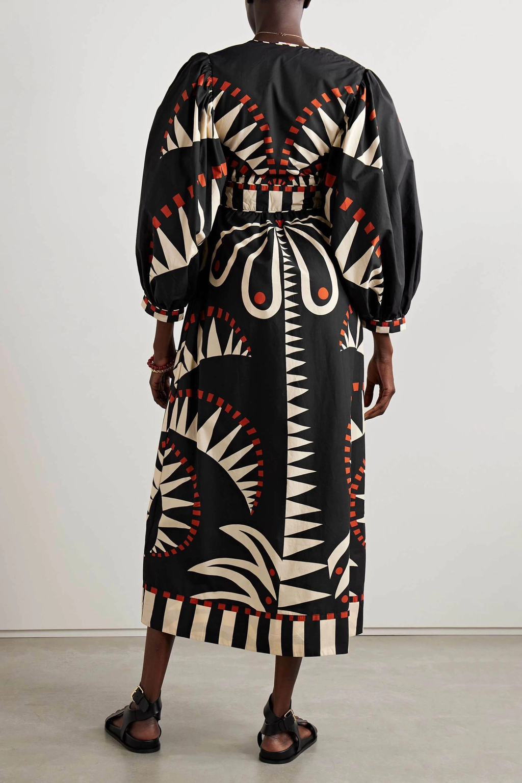 Etnik Printed Midi Dress by SIENA - image 2