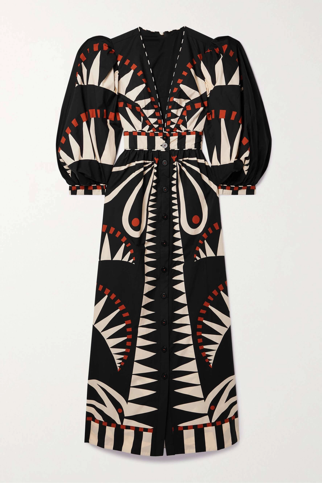 Etnik Printed Midi Dress by SIENA - image 3