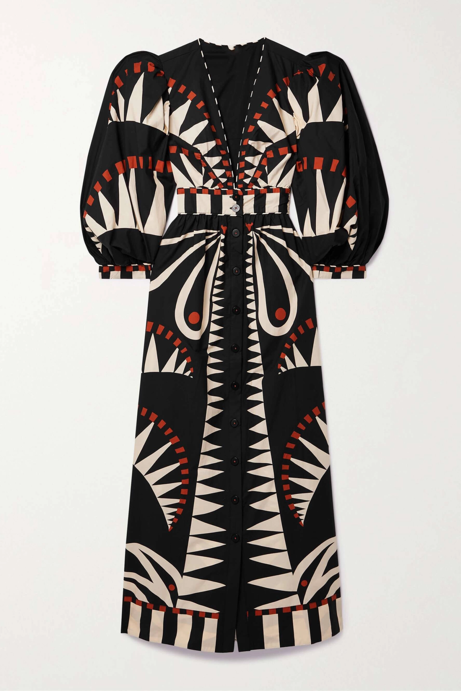 Etnik Printed Midi Dress by SIENA - image 3