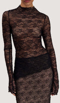 Transparan Lace Top by SIENA