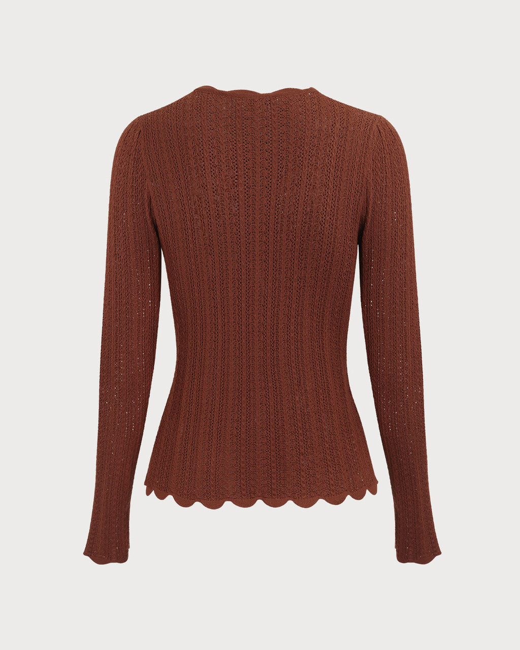 Kahverengi Knit Top by SIENA - image 6
