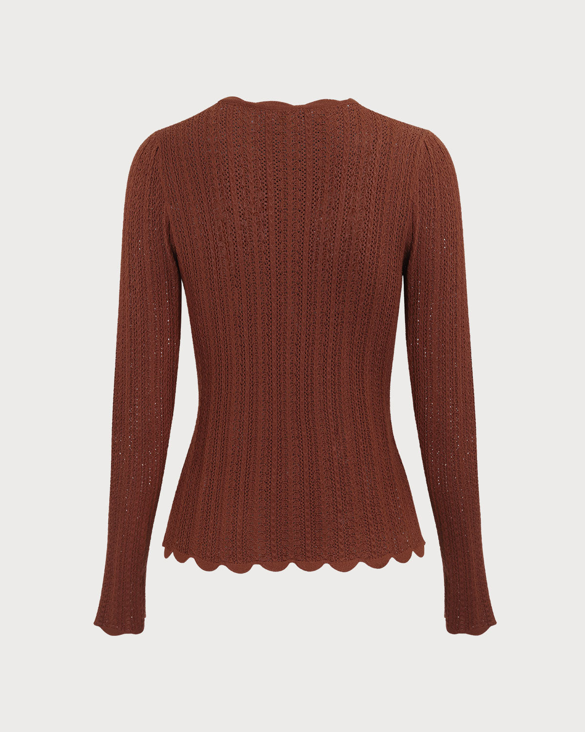 Kahverengi Knit Top by SIENA - image 6