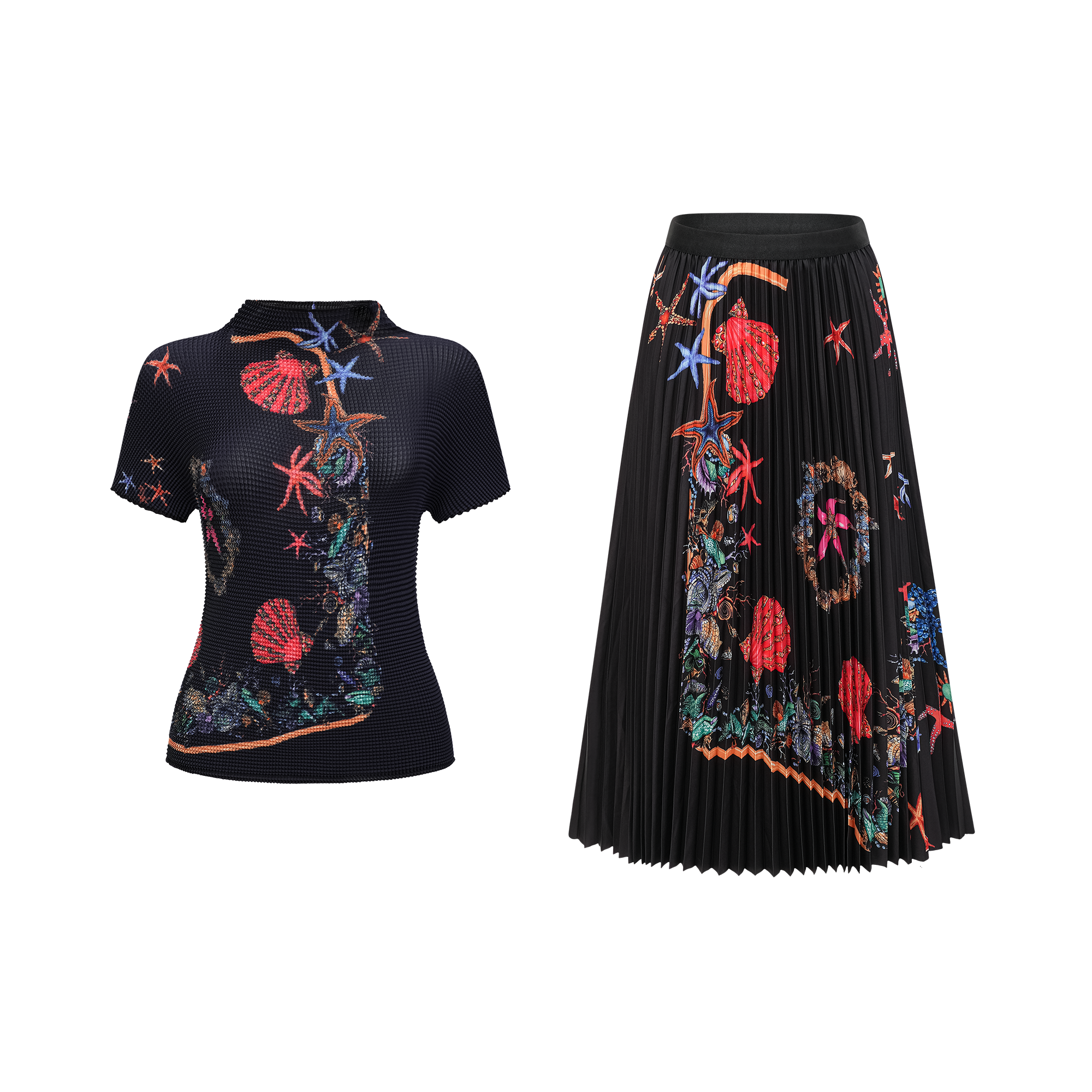 Josiane Printed Skirt Set by SIENA - image 2