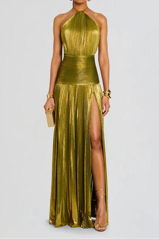 Thalia Halter Maxi Dress by SIENA - image 3
