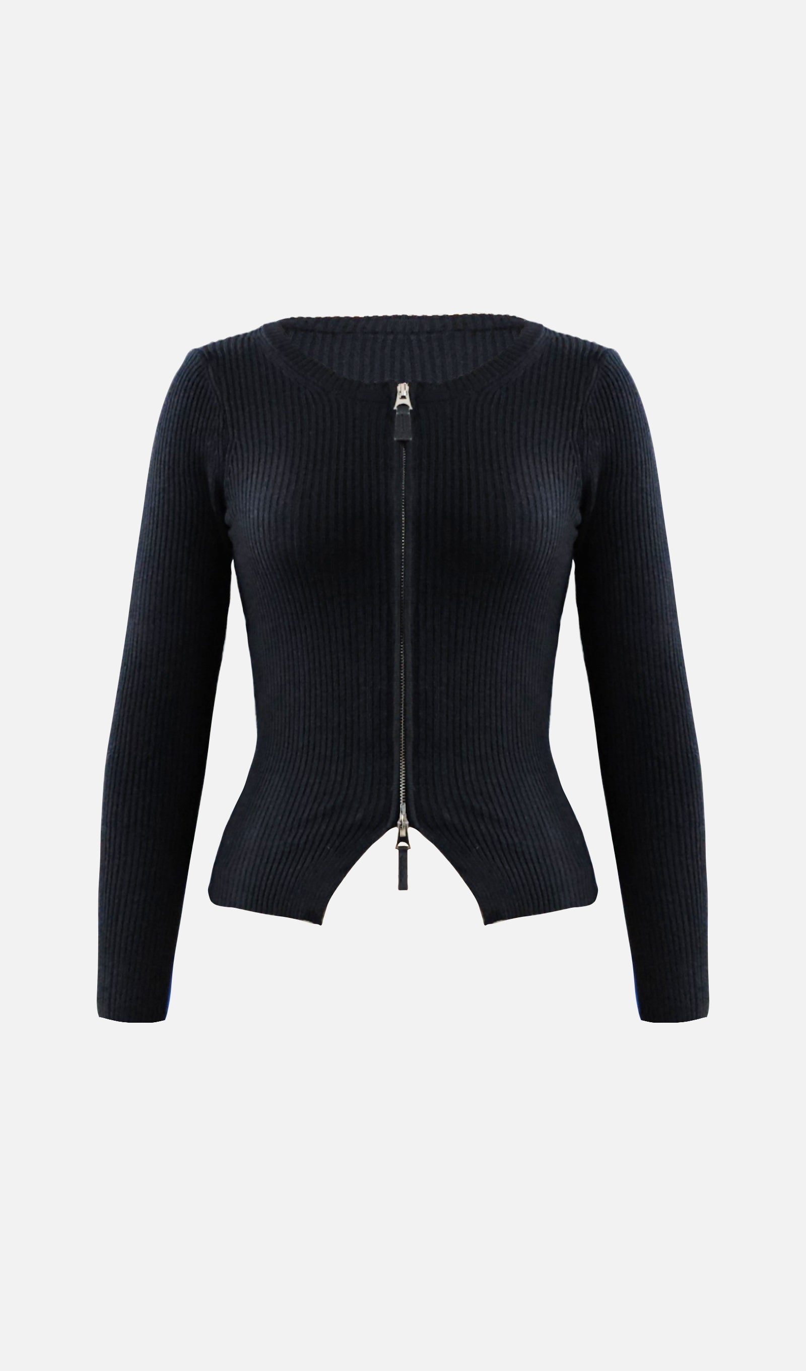 Fermuarl Knit Cardigan by SIENA - image 8
