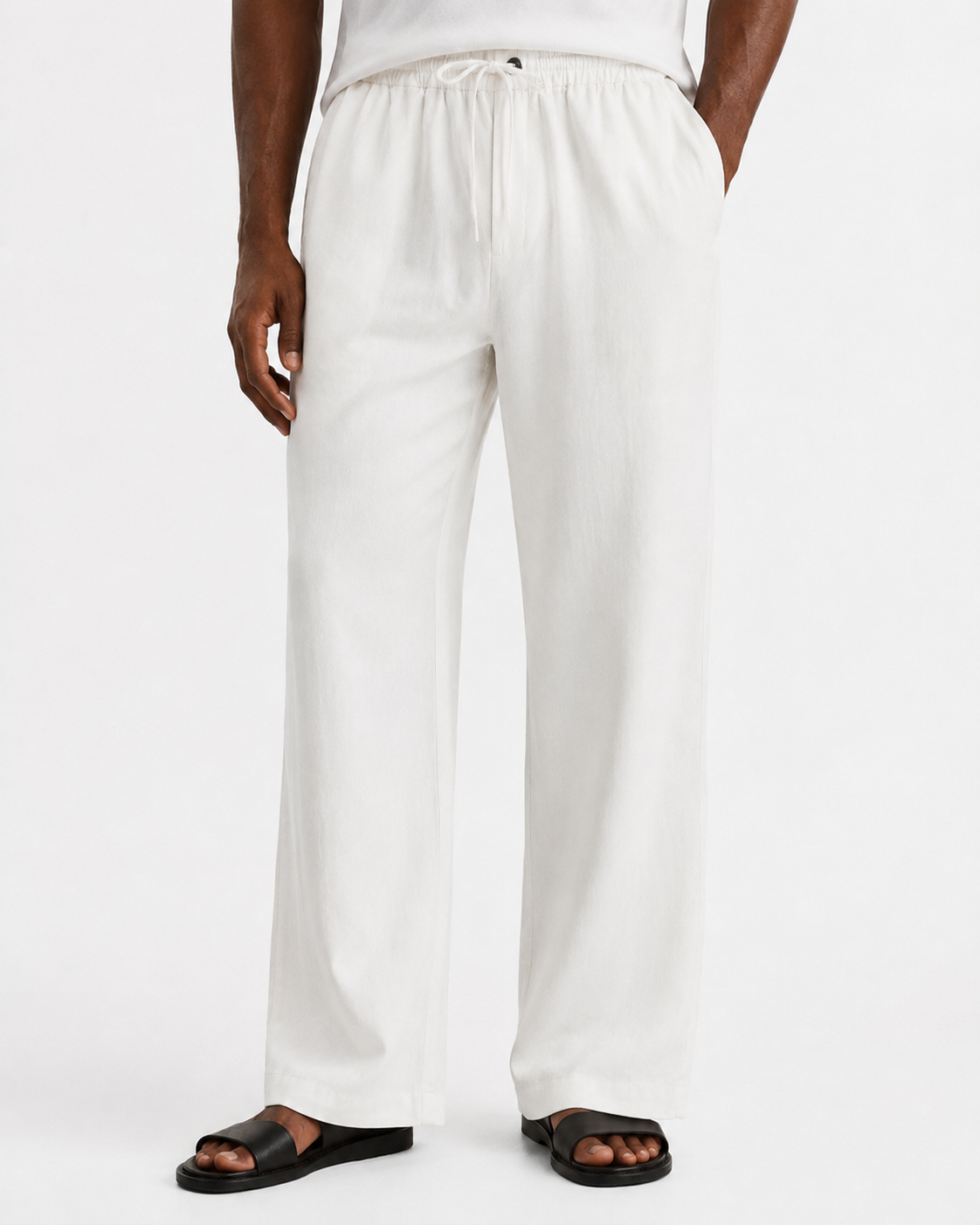 Mare Linen Pants White