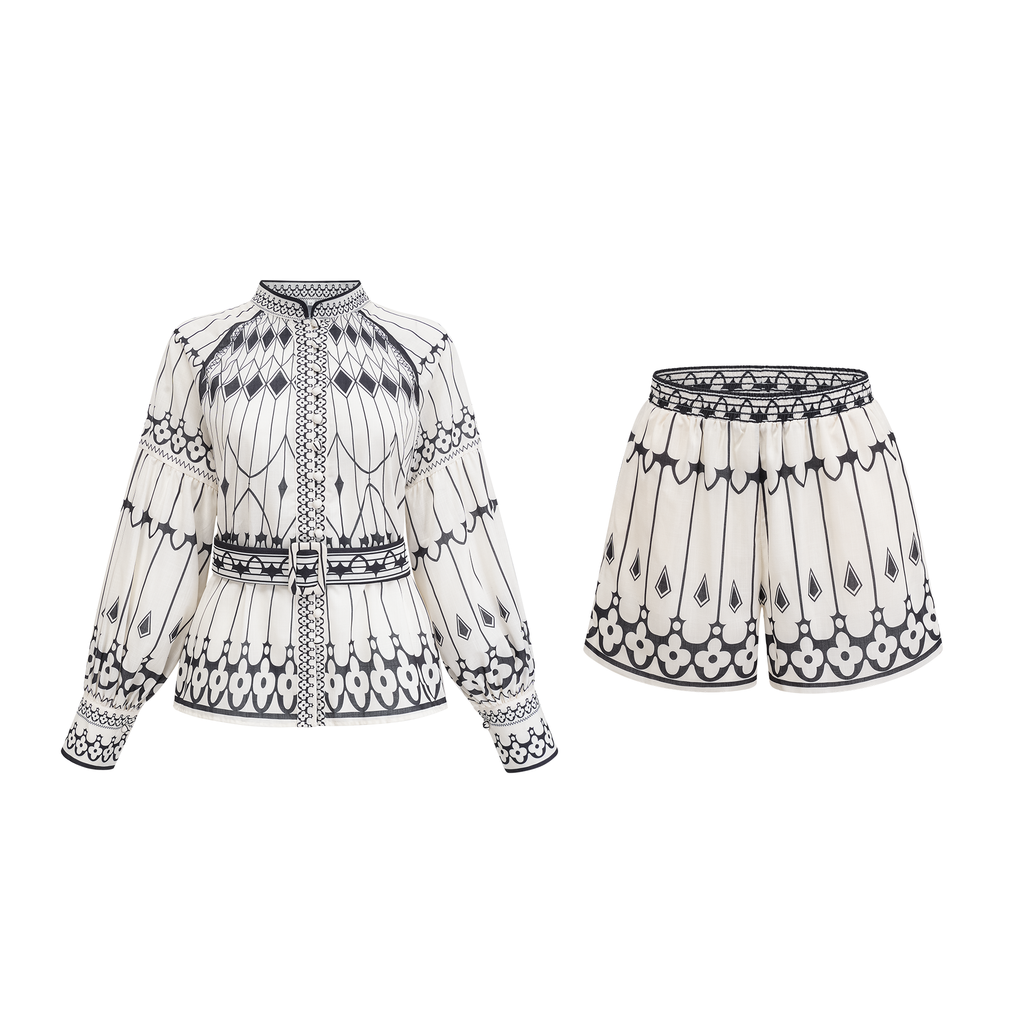 Allie Printed Skirt Set by SIENA - image 2
