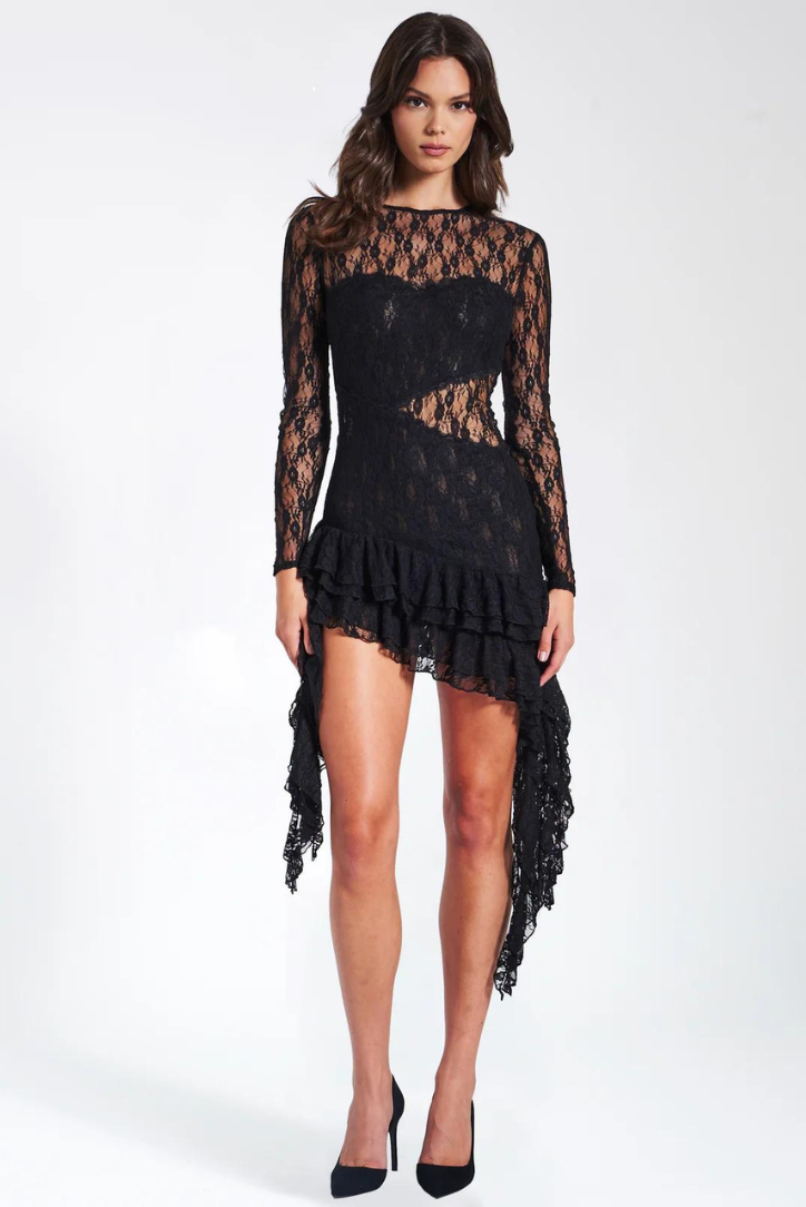 Violla Lace Mini Dress by SIENA