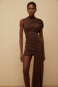 Fee Asymmetric Mini Dress by SIENA - image 9