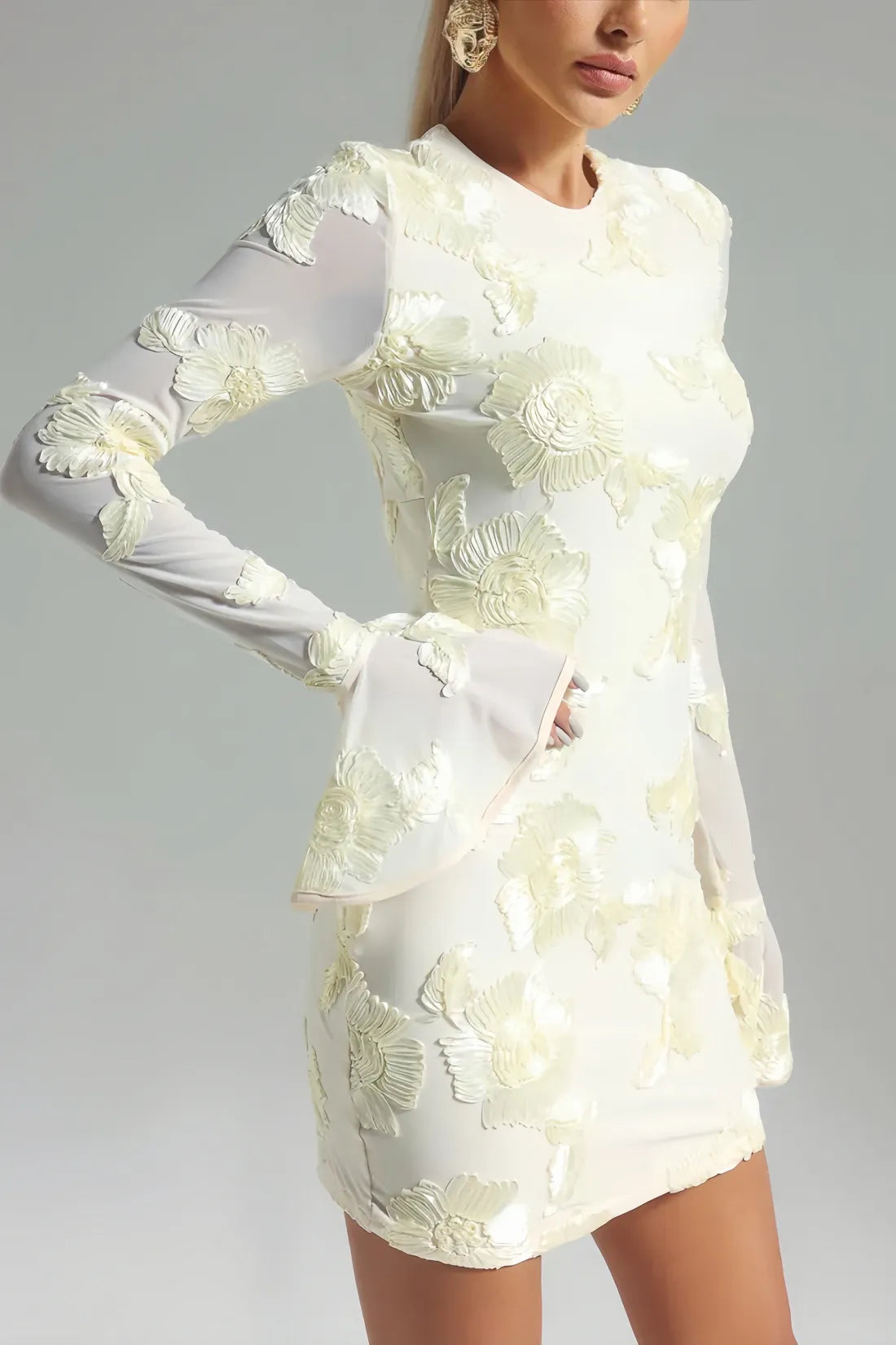 Eleka Mesh Mini Dress by SIENA - image 8