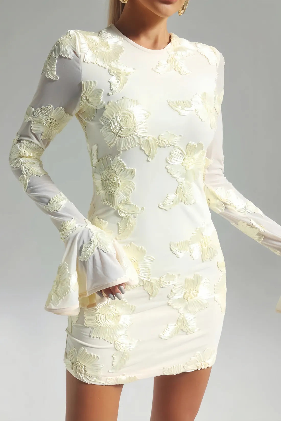 Eleka Mesh Mini Dress by SIENA - image 9