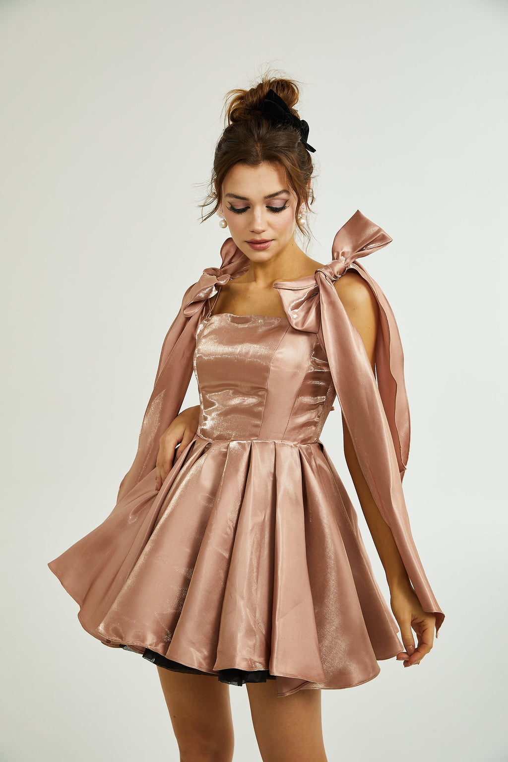 Catiana Bow Mini Dress by SIENA - image 11
