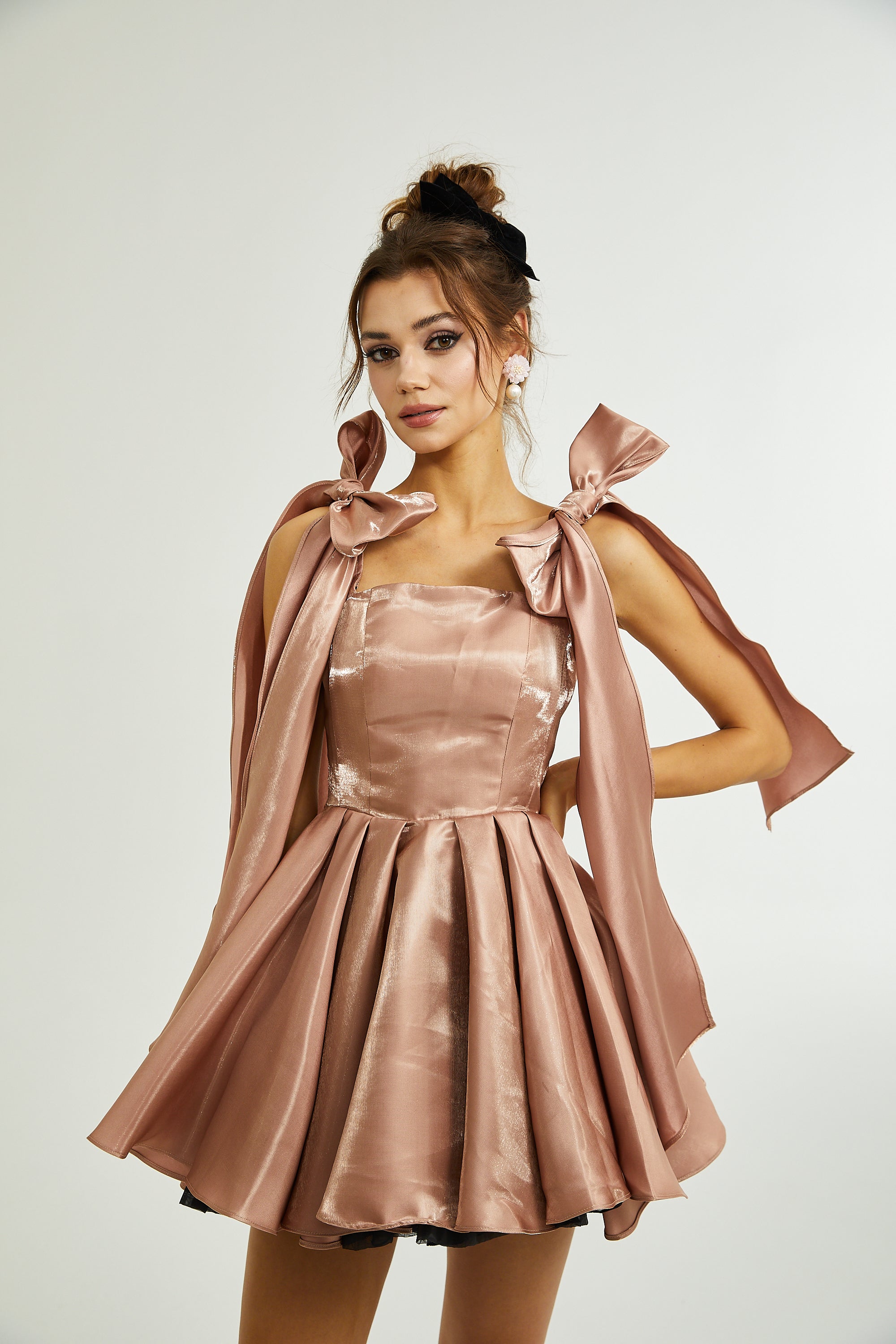 Catiana Bow Mini Dress by SIENA - image 10