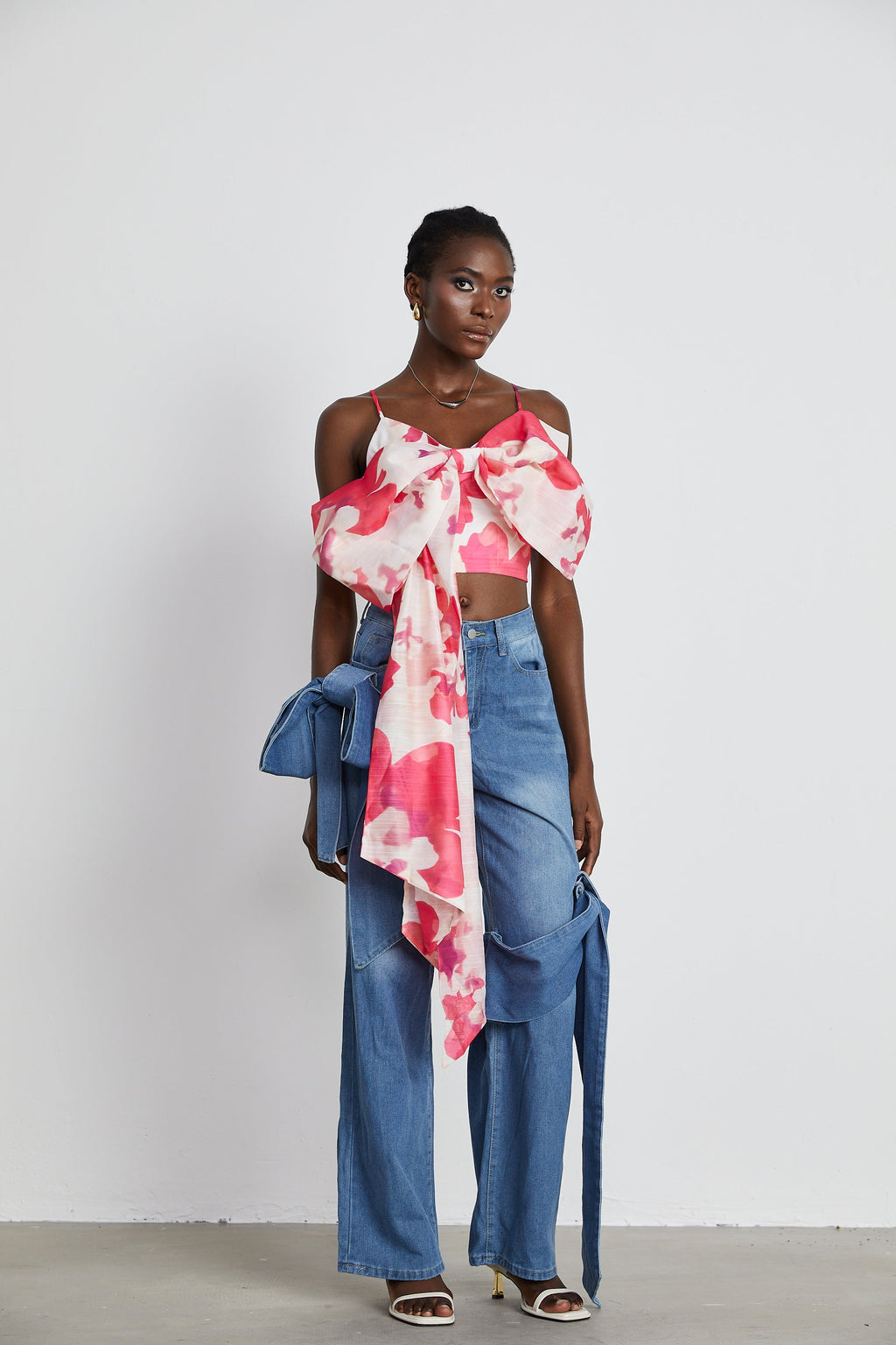 Ysabella Bow Wide Leg Jeans by SIENA - image 3