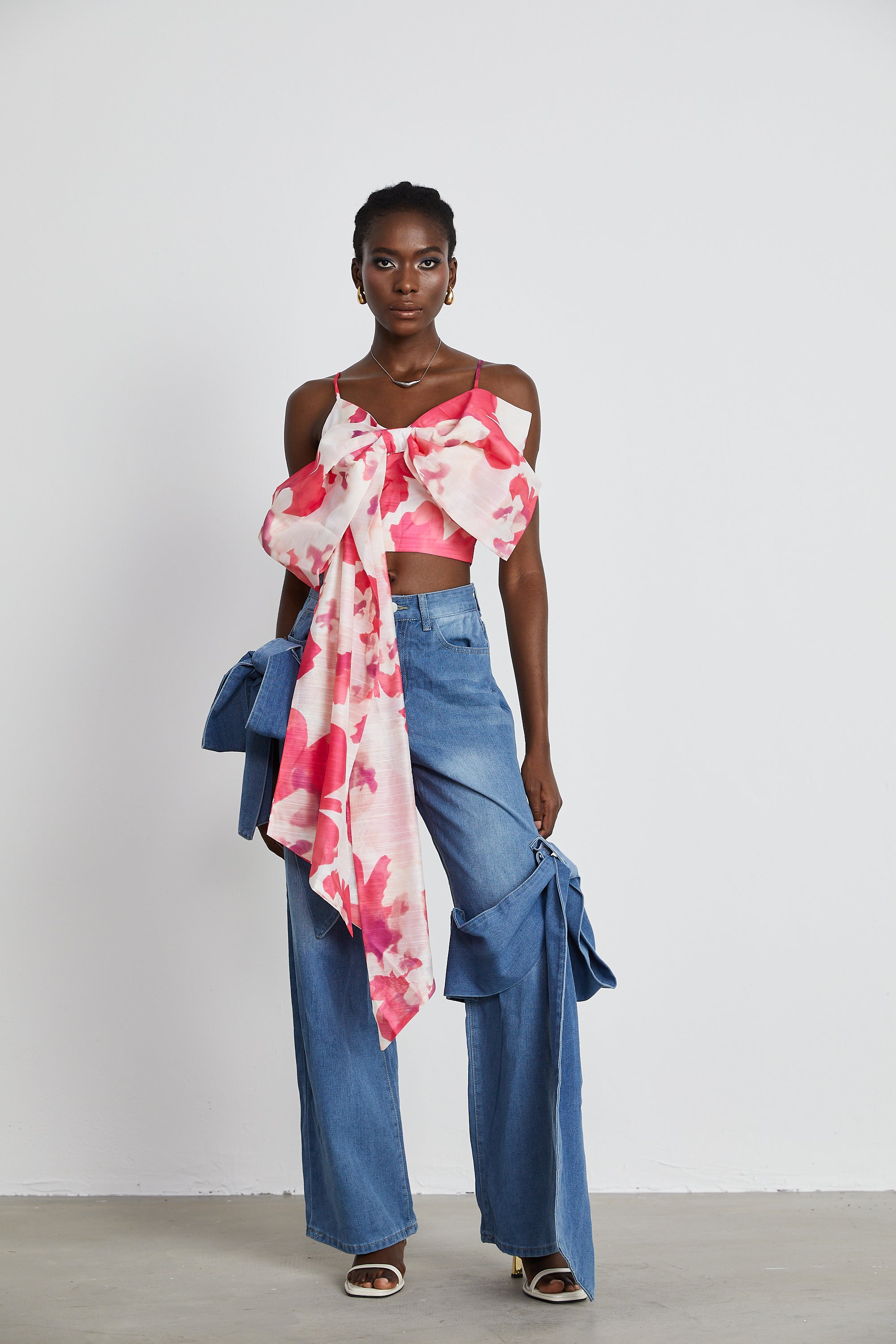 Ysabella Bow Wide Leg Jeans by SIENA - image 6