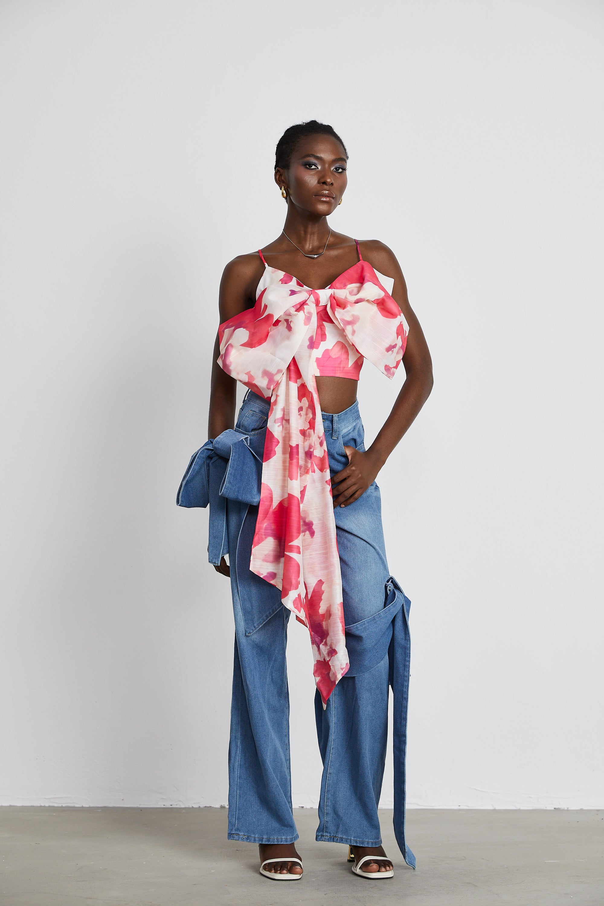 Ysabella Bow Wide Leg Jeans by SIENA - image 8