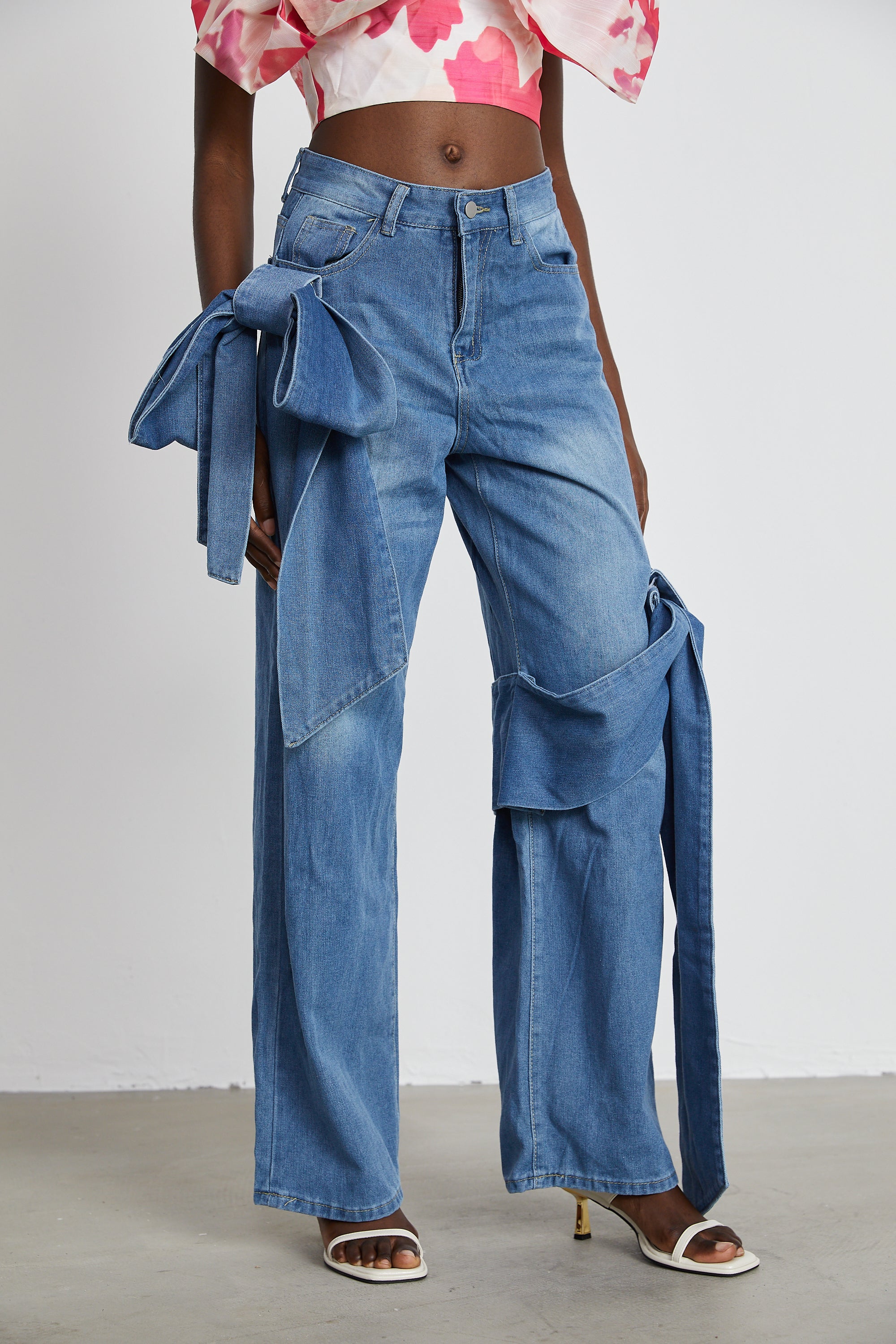 Ysabella Bow Wide Leg Jeans by SIENA - image 10