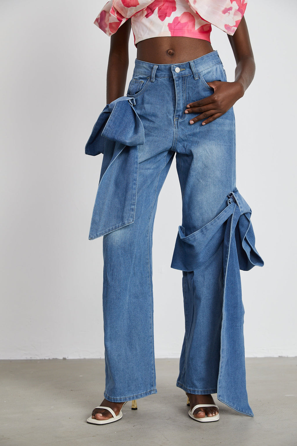 Ysabella Bow Wide Leg Jeans by SIENA - image 11
