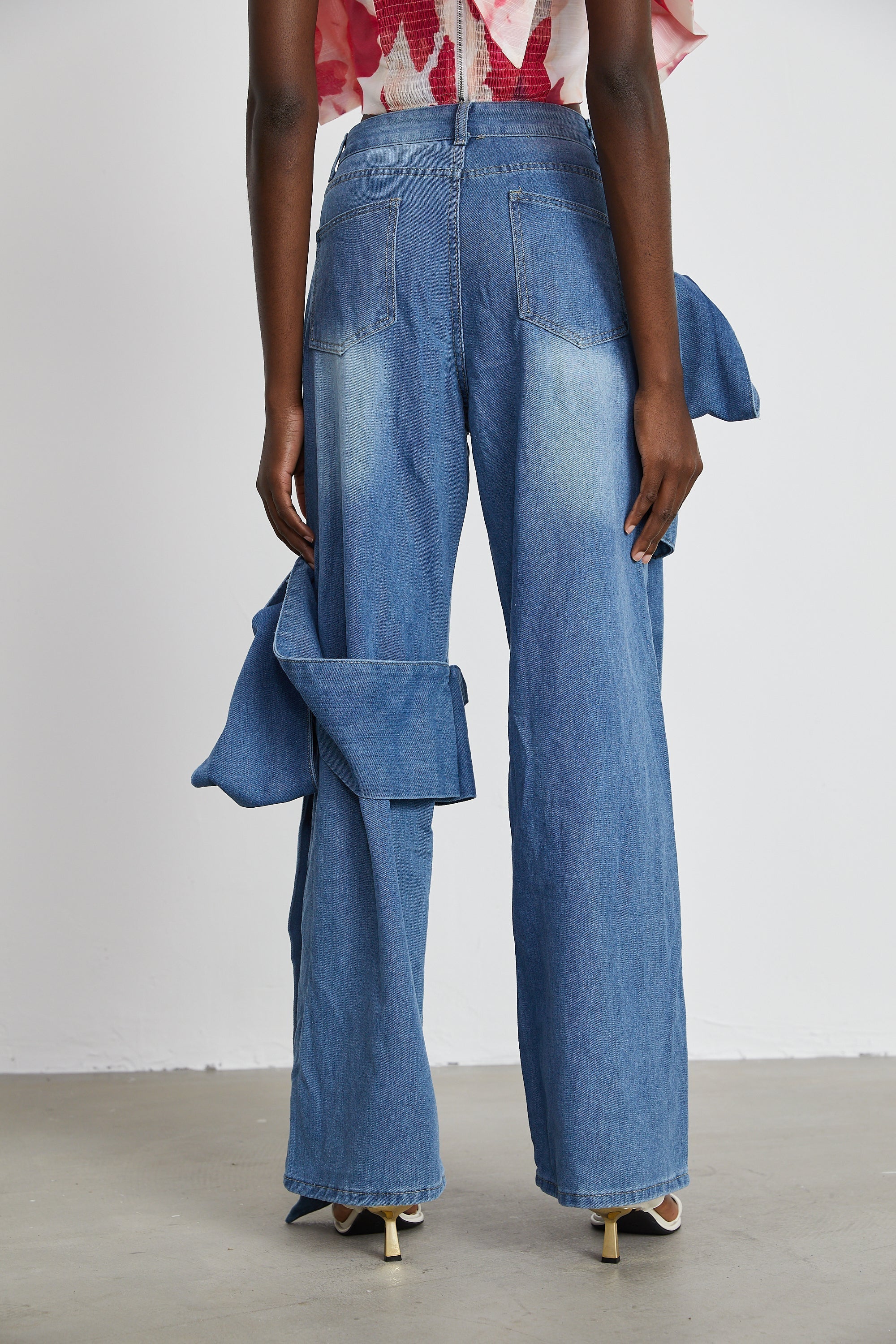 Ysabella Bow Wide Leg Jeans by SIENA - image 12