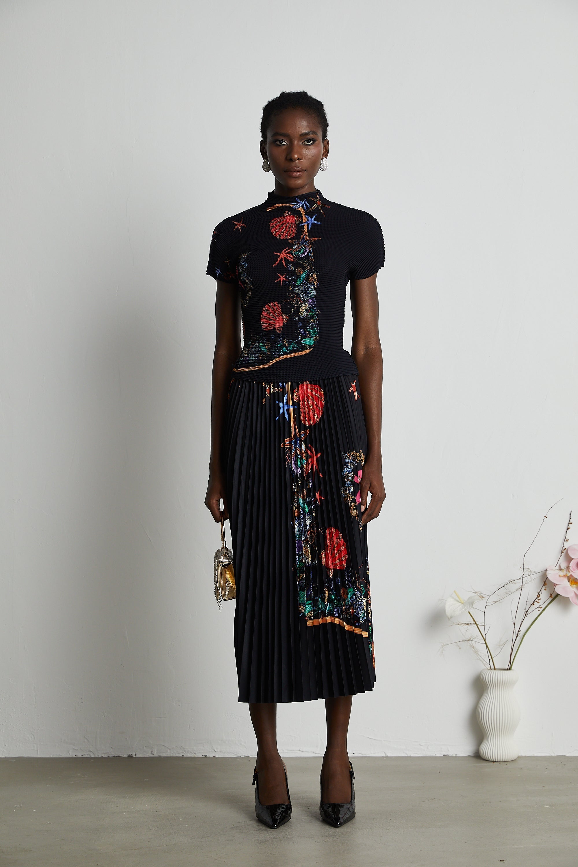Josiane Printed Skirt Set by SIENA - image 6