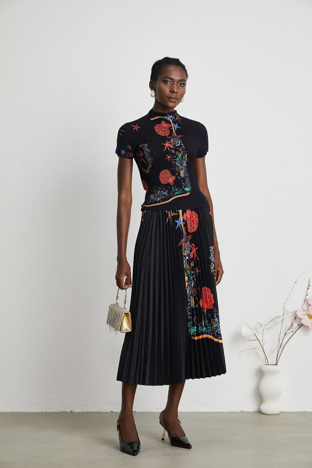 Josiane Printed Skirt Set by SIENA - image 4