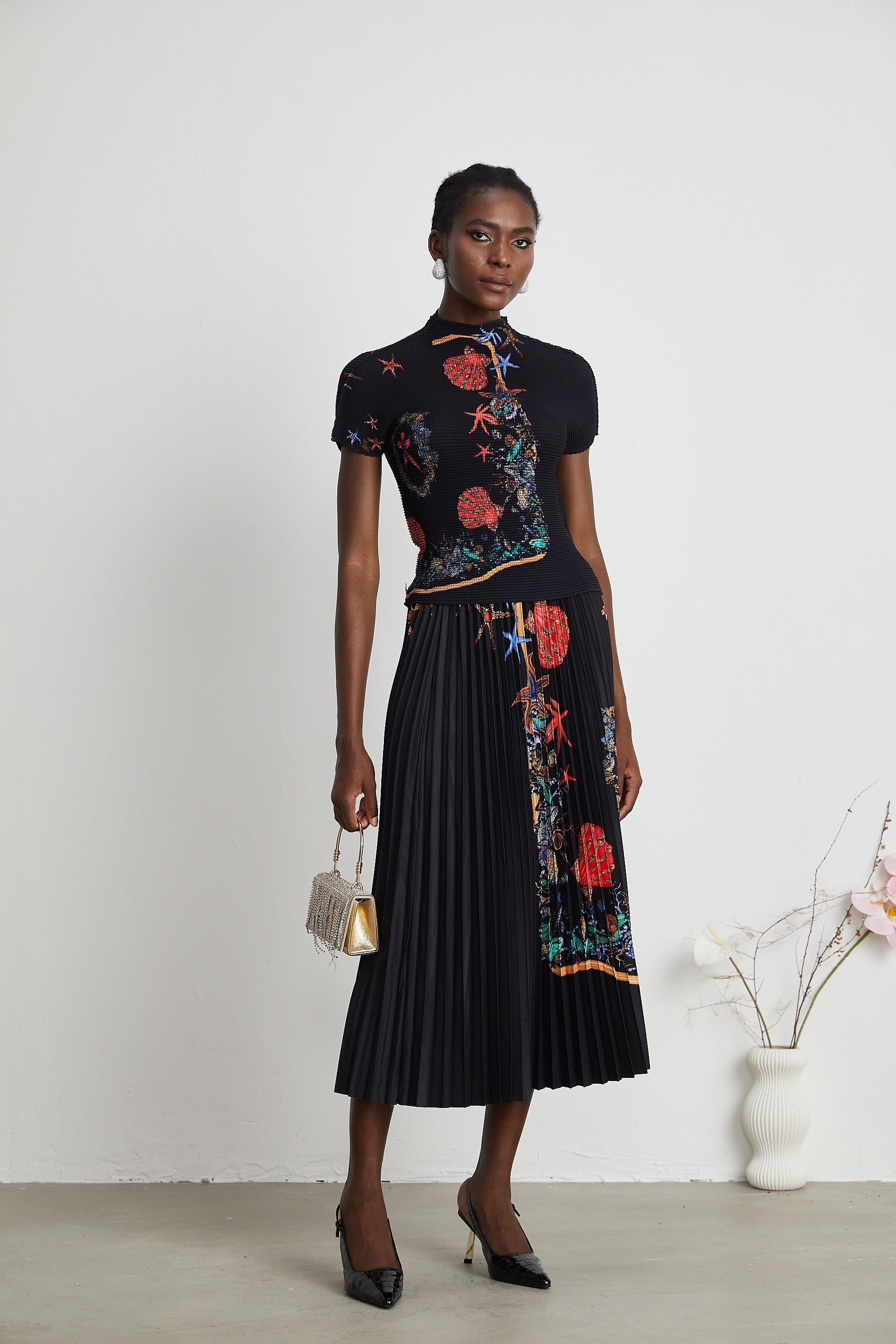 Josiane Printed Skirt Set by SIENA - image 4
